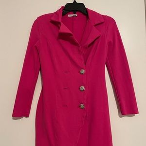 Fashion Nova coat dress size small